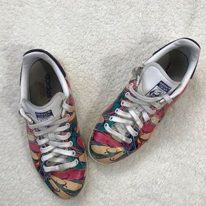 Adidas Stan Smith Floral Colorful Graffiti Sneaker Adidas Stan Smith Floral Colorful Graffiti Sneaker